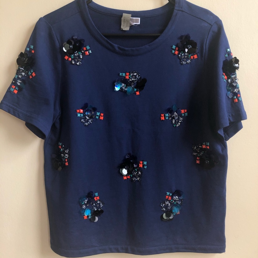 bead detailed blouse